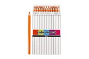 Hobby artikler - Creativ Company Triangular Jumbo colored pencils - Orange 12pcs. - 38171