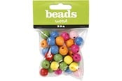 Kreativt Legetøj - Creativ Company Wooden Beads Mix 12mm 22gr - 571241