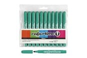 Hobby artikler - Creativ Company Bright green Jumbo markers 12pcs. - 37357