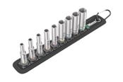 Værktøj - Wera Belt A Deep 1 socket set 1/4" drive 9 pieces - 05004525001