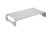 Vægbeslag, AV-Beslag & AV-Møbler - LogiLink Tabletop monitor riser aluminum 400 mm long - Maks 20 kg - Maks størrelse - BP0033