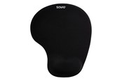 Musemåtte & tilbehør - Savio mouse pad with wrist pillow - SAVMP-01B