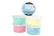 Hobby artikler - Creativ Company Foam Clay Extra Large 5 Colors - 780940