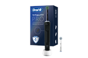 Eltandbørste - Oral-B Eltandbørste Vitality Pro Sort + ekstra tandbørstehoved - 4210201432326