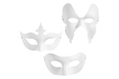 Kreativitet & Hobbyartikler - Creativ Company Masks White 12 pcs. - 26356
