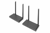 Repeater, boostere, bridges & transceiver - DIGITUS DS-55321 Wireless HDMI KVM Extender Set 200 m - DS-55321