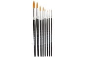 Hobby artikler - Creativ Company Gold Line Brushes - 8 pcs. - 10747