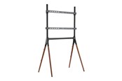 Vægbeslag, AV-Beslag & AV-Møbler - LogiLink TV stand 49–70" with walnut wooden legs 40 kg max. - Maks 40 kg - Maks størrelse 70" - BP0078