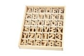 Kreativitet & Hobbyartikler - Creativ Company Letters and numbers - MDF 288st. - 57408