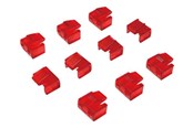 Netværkstilbehør - LogiLink RJ45 port blocker (10x locks) - MP0043