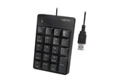 Tastatur - LogiLink Keypad with USB connection 19 keys - Numpad - Sort - ID0184