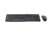 Tastatur - Logitech Desktop MK120 - Tastatur & Mus sæt - Italiensk - 920-002543