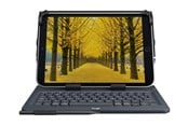 Tastatur - Logitech Universal - keyboard and folio case - AZERTY - French - Tastatur & Folio sæt - Fransk - Sort - 920-008338