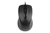 Mus - Targus Full-Size - mouse - antimicrobial - USB - black - Mus - Optisk - Sort - AMU81AMGL