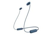 Hovedtelefoner/headset - Sony WI-C100 - Wireless In-ear Headphones - Blue - WIC100L.CE7