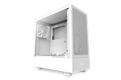 Kabinet - NZXT H5 Flow Matte White - Kabinet - Miditower - Hvid - CC-H51FW-01