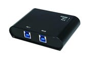 USB hub - LogiLink 2-Port USB 3.0 sharing switch USB hub - USB 3.2 - 2 ports - Sort - UA0216