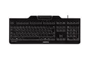 Tastatur - Cherry KC 1000 SC - Tastatur - Engelsk - UK - Sort - JK-A0100GB-2