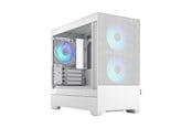 Kabinet - Fractal Design Pop Mini Air RGB - White TG Clear Tint - Kabinet - Miditower - Hvid - FD-C-POR1M-01