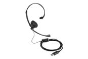 Hovedtelefoner/headset - Kensington USB Mono Headset Inline controls USB A - K80100WW
