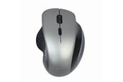 Mus - Gembird Ergonomic wireless optical mouse 6B-02 - Mus - Optisk - 6 knapper - Sølv - MUSW-6B-02-BG