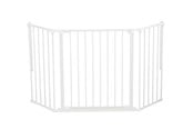 Baby Udstyr - BabyDan Flex M sikkerhedsgitter, hvid, 90-146 cm - 56214-10400-10