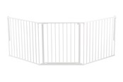 Baby Udstyr - BabyDan Flex L sikkerhedsgitter, hvid, 146-223 cm - 500983
