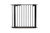 Baby Udstyr - BabyDan Premier sikkerhedsgitter med 1 forlænger, sort, 79,5-86,5 cm - 500906