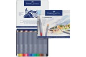 Skrive- og Tegneværktøjer - Faber-Castell Goldfaber akvarel tin 24 ass - 114624