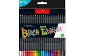 Skrive- og Tegneværktøjer - Faber-Castell Black Edition triangular farver 24 ass - 116424