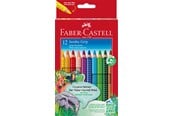 Skrive- og Tegneværktøjer - Faber-Castell Jumbo Grip akvarel Trekants 12 ass. - 110912