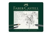 Skrive- og Tegneværktøjer - Faber-Castell Set Pitt Graphite tin of 19 - 112973