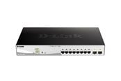 Switch - D-Link DGS 1210-10MP 10-Port Gigabit Smart Managed PoE Switch (130W) - DGS-1210-10MP