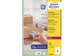 Papir, Fotopapir og Etiketter - Avery Etiketter med BlockOut™, 99,1x139mm - L7169B-100