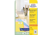 Papir, Fotopapir og Etiketter - Avery Mini-etiketter, 35,6x16,9mm - L7632-25