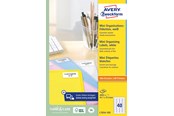 Papir, Fotopapir og Etiketter - Avery Mini-etiketter, 45,7x25,4mm - L7654-100