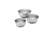 Køkkenmaskine - Tilbehør - brabantia Mixing Bowl Set steel matt black - 363900