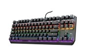 Tastatur - Trust GXT 834 Callaz TKL - Tastatur - Nordisk - Sort - 24609