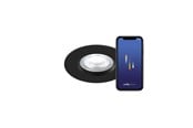 Smart Home - Nordlux Don Smart indbygningsspot, 3-kit, 2700-6500K RGB, sort - 2210500003