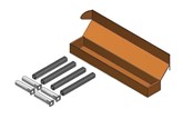 Baby Udstyr - BabyDan Reduce a gate kit small til presmonterede sikkerhedsgitre - 500174