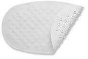 Baby Udstyr - BabyDan Bademåtte 42x25 cm, hvid - 500121