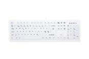 Tastatur - Cherry MedicalKey - Tastatur - Nordisk - Hvid - AK-C8100F-UVS-W/NOR