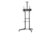 Vægbeslag, AV-Beslag & AV-Møbler - Neomounts FL50-550BL1 - cart - for flat panel / AV System / camera - black - Maks 50 kg - Maks størrelse 70" - FL50-550BL1