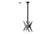 Vægbeslag, AV-Beslag & AV-Møbler - Neomounts - mounting kit - full-motion - for 2 flat panels - black - Maks 100 kg - Maks størrelse 75" - FPMA-C340DBLACK