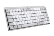 Tastatur - Logitech MX Mechanical Mini for Mac - Minimalist Wireless Illuminated Performance Keyboard Pale Grey - US - Tastatur - Amerikansk engelsk - Grå - 920-010799