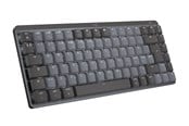 Tastatur - Logitech MX Mechanical Mini for Mac - Minimalist Wireless Illuminated Performance Keyboard Space Grey - US - Tastatur - Amerikansk engelsk - Sort *DEMO* - 920-010837