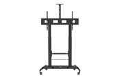 Vægbeslag, AV-Beslag & AV-Møbler - TECHLY - cart - for TV / AV equipment / camera - black - Maks 120 kg - Maks størrelse 52"-110" - ICA-TR45