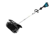 Rengøring - Makita 199318-5 sweeping brush attachment - for stubborn dirt leaves - 199318-5