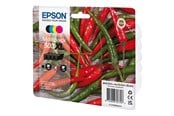 Blæk, Toner & Forbrugsstoffer - Epson 503XL Multipack - 4-pack - XL - black yellow cyan magenta - original - ink cartridge - C13T09R64010