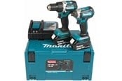 Skrue/Boremaskine - Makita DLX2189TJ 18V Li-Ion Battery Screw / Drill - DLX2189TJ